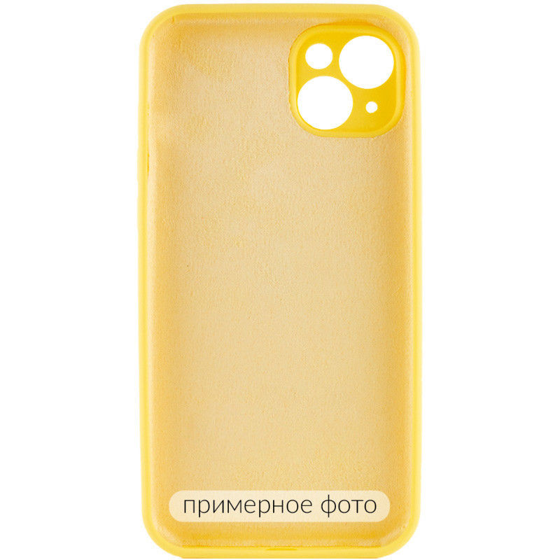 Чехол Silicone Case Full Protective (AA) NO LOGO для Apple iPhone 16 Plus (6.7") (Желтый / Yellow) в магазине vchehle.ua