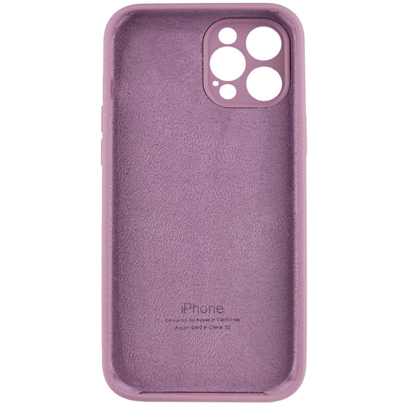 Чехол Silicone Case Full Camera Protective (AA) для Apple iPhone 12 Pro Max (6.7") (Лиловый / Lilac Pride) в магазине vchehle.ua