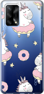 

Чехол Единорожки для Oppo A74 1624808