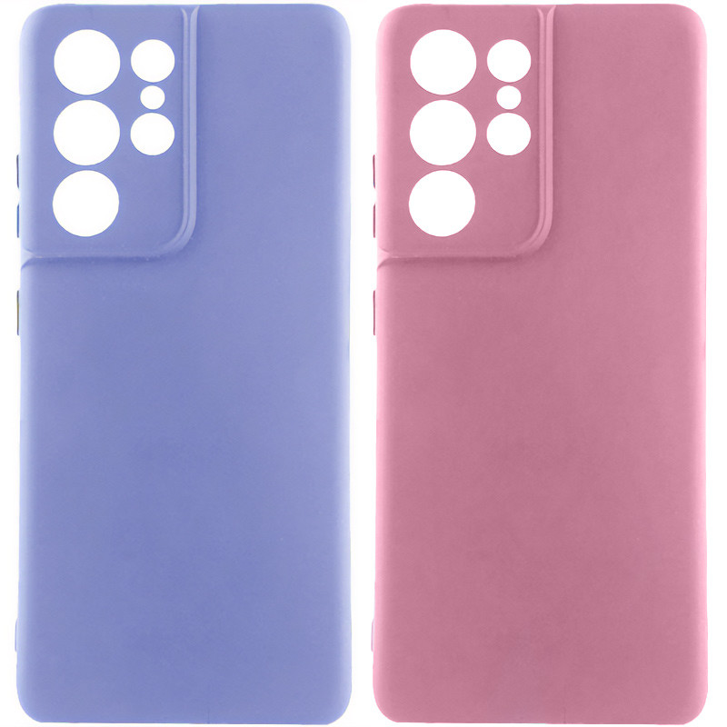 Чохол Silicone Cover Lakshmi Full Camera (AA) на Samsung Galaxy S22 Ultra