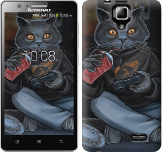 

Чехол gamer cat для Lenovo A536 635364