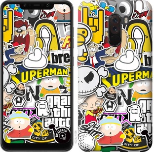 

Чохол Popular logos на Xiaomi Pocophone F1 667546