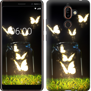 

Чехол Бабочки для Nokia 7 Plus 639047