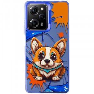 TPU+PC чехол TakiTaki Graffiti magic glow для Xiaomi Redmi Note 12 Pro 5G