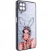 TPU+PC чехол Prisma Ladies для Samsung Galaxy M53 5G (Rabbit)