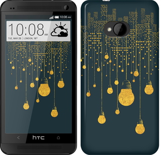 

Чохол Ілюстрація нічного міста на HTC One M7 592225