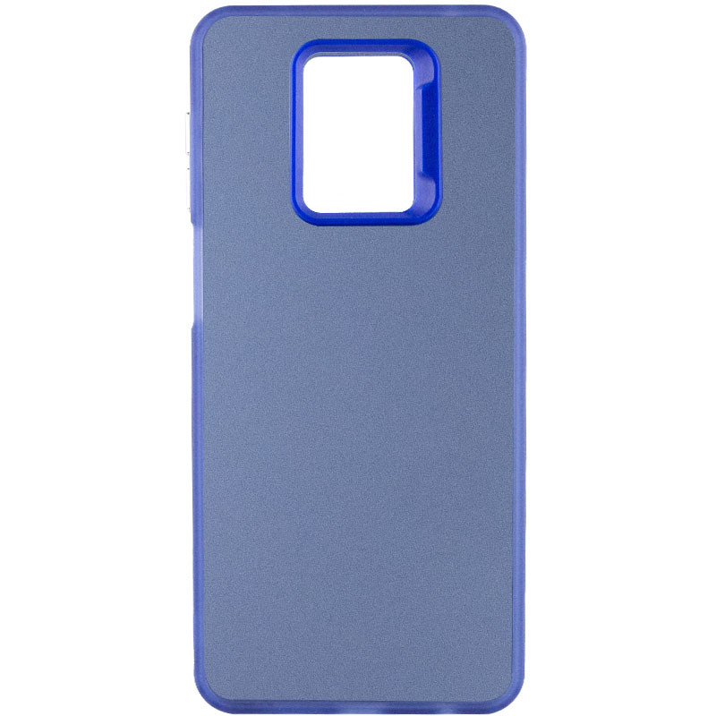 TPU+PC чохол Magic glow with protective edge на Xiaomi Redmi Note 9s / Note 9 Pro / Note 9 Pro Max (Blue)