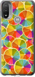 

Чехол Разноцветные дольки лимона для Motorola E20 1390581