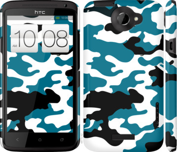 

Чехол Камуфляж прозрачный фон для HTC One X 912906