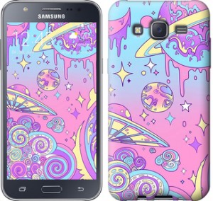 Чехол Розовая галактика для Samsung Galaxy J5 (2015) J500H