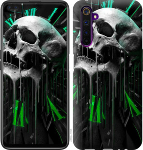 

Чохол Череп-годинник на Realme 6 Pro 918555