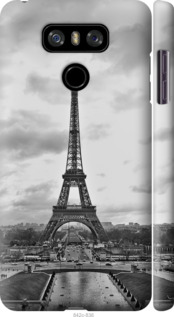 

Чехол Чёрно-белая Эйфелева башня для LG G6 Plus H870 1004506