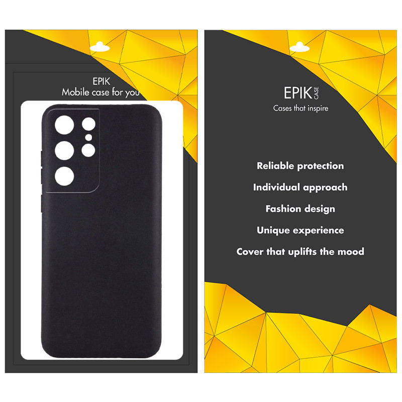 Фото Чохол TPU Epik Black Full Camera на Samsung Galaxy S24 Ultra (Чорний) на vchehle.ua