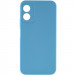 Чохол TPU GETMAN Liquid Silk Full Camera на Motorola Moto G24 (Блакитний / Blue)