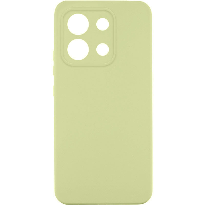 Чехол Silicone Cover Lakshmi Full Camera (AA) для Xiaomi Redmi Note 13 Pro 4G / Poco M6 Pro 4G (Желтый / Mellow Yellow)