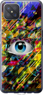 

Чехол Абстрактный глаз для Oppo A92S 1443698