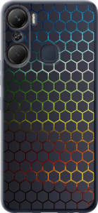 Чехол Переливающиеся соты для Infinix Hot 12 Pro