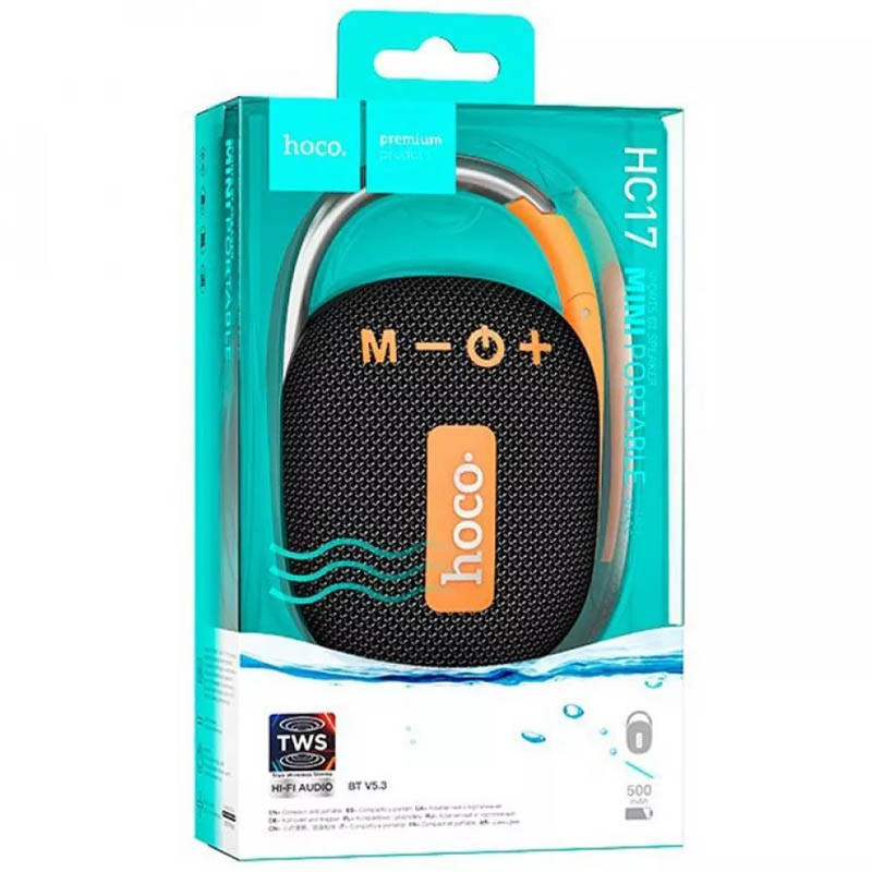 Купить Уценка Bluetooth Колонка Hoco HC17 Easy joy sports (Поврежденная упаковка / Black) на vchehle.ua