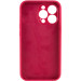 Фото Чехол Silicone Case Full Camera Protective (AA) NO LOGO для Apple iPhone 14 Pro Max (6.7") (Красный / Rose Red) на vchehle.ua