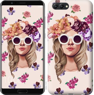 

Чохол Дівчина з квітами v2 на Huawei Honor V10 / View 10 670903