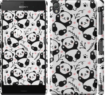 Чохол Панди на Sony Xperia Z3 D6603