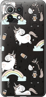 

Чохол Єдиноріг і кава на Xiaomi Mi 11 Lite 1607262