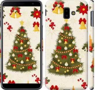 

Чехол Новогодняя елка для Samsung Galaxy J6 Plus 2018 759857