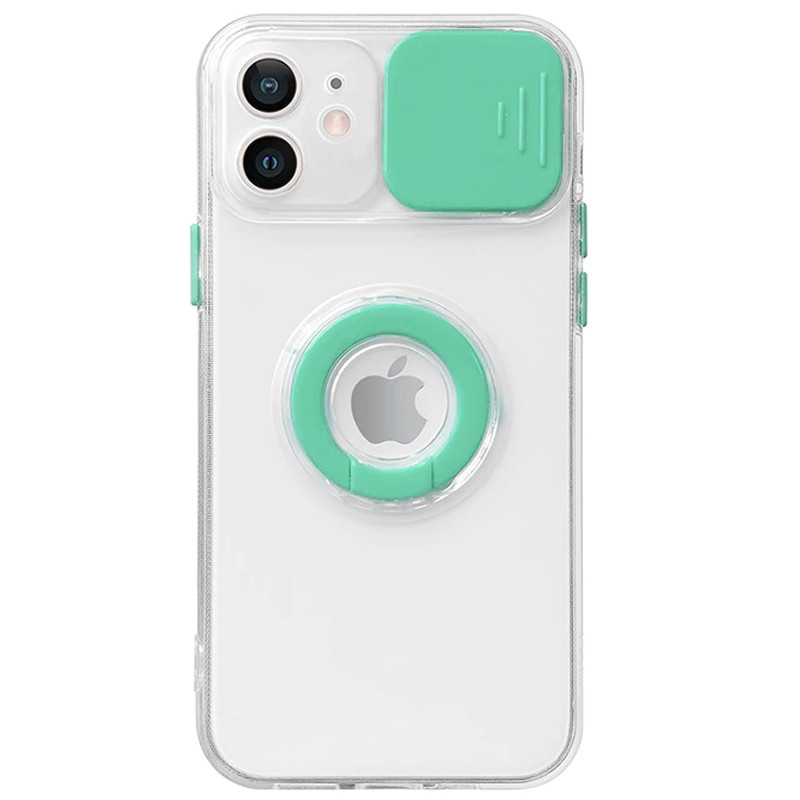 

Чохол Camshield ColorRing TPU зі шторкою для камери на Apple iPhone 12 (6.1") (М'ятний) 1162175