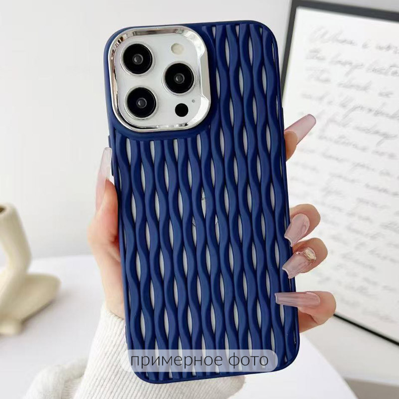 Фото Чохол TPU Ribbio на Apple iPhone 16 (6.1") (Blue) на vchehle.ua