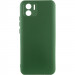 Чохол Silicone Cover Lakshmi Full Camera (A) на Xiaomi Redmi A1 / A2 (Зелений / Dark green)