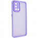 Фото TPU+PC чохол Accent на Oppo A74 4G (White / Purple) в маназині vchehle.ua