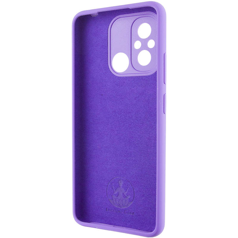 Чехол Silicone Cover Lakshmi Full Camera (AAA) для Xiaomi Redmi 12C (Фиолетовый / Amethyst) в магазине vchehle.ua