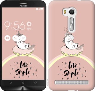 

Чехол Единорожка в пончике для Asus ZenFone Go TV ZB551KL 719634