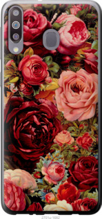 Чохол Квітучі троянди на Samsung Galaxy M30