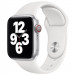 Силіконовий ремінець на Apple Watch 38/40/41/42mm(ser.10) (Білий / White)