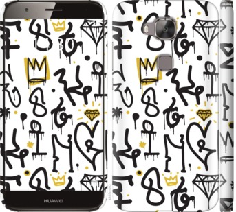 

Чехол Graffiti art для Huawei G8 745489