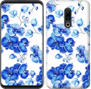 

Чохол Блакитні орхідеї на Meizu 16 Plus 725130