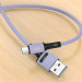 Фото Дата кабель USAMS US-SJ435 U52 USB to MicroUSB (1m) (Фиолетовый) в магазине vchehle.ua