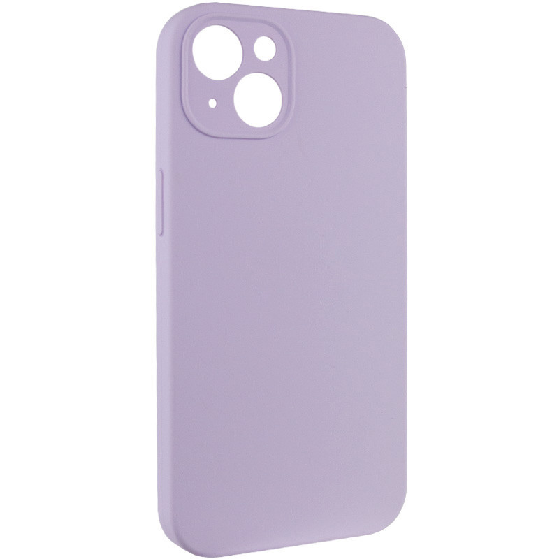 Фото Чехол Silicone Case Full Camera Protective (AA) NO LOGO для Apple iPhone 13 (6.1") (Сиреневый / Lilac) на vchehle.ua