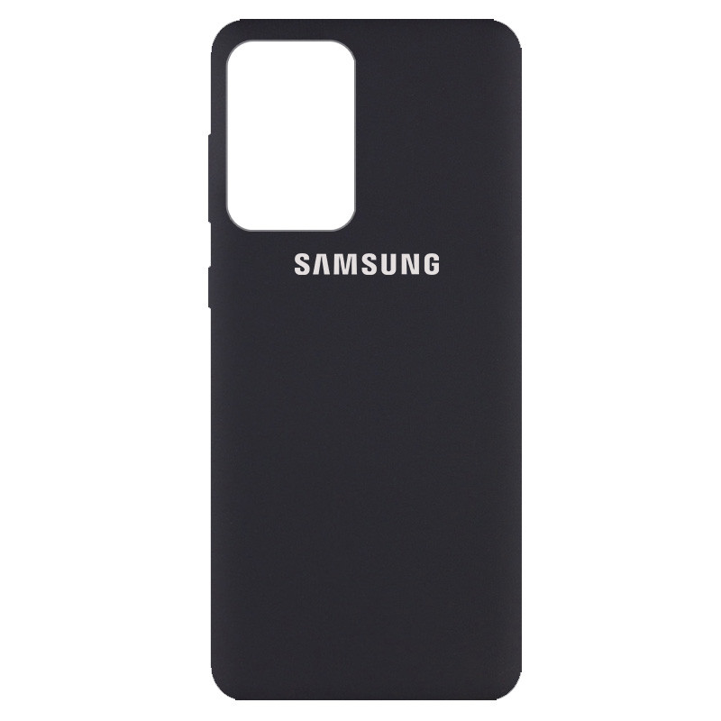 Чехол Silicone Cover Full Protective (AA) для Samsung Galaxy A13 4G (Черный / Black)