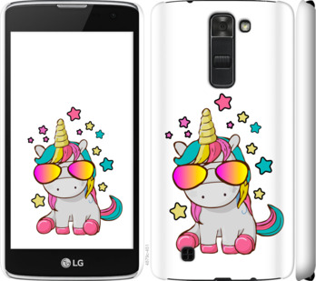 

Чохол Єдиноріг в окулярах на LG K7 911708