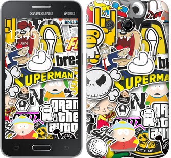 

Чехол Popular logos для Samsung Galaxy Core 2 G355 627821