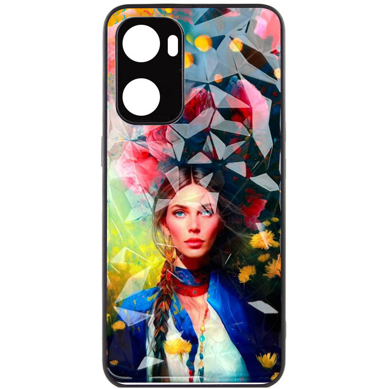 TPU+PC чехол Prisma Ladies для Oppo A57s / A77s (Peonies)