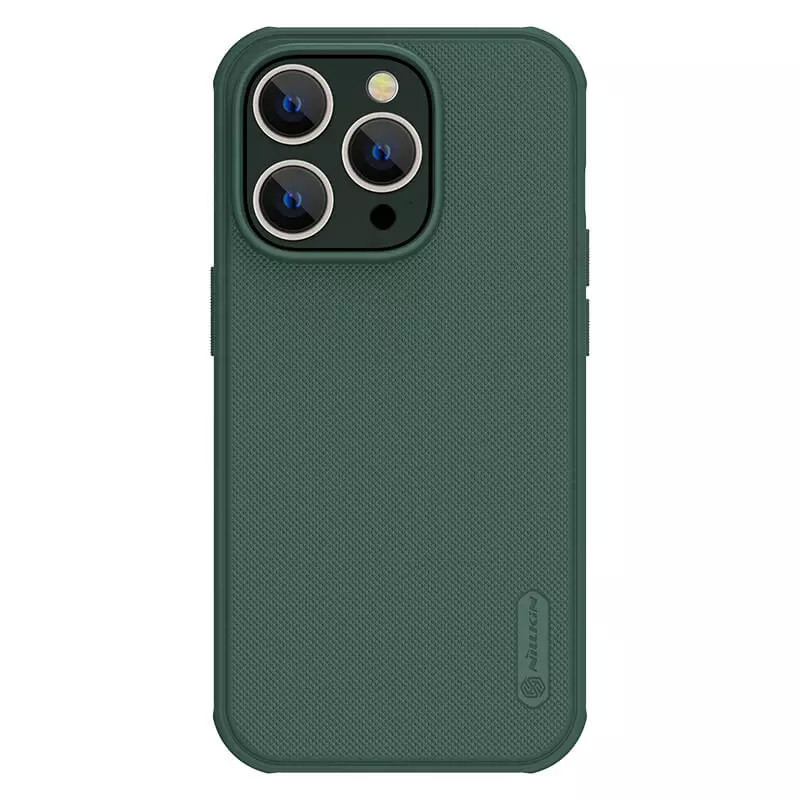 Чехол Nillkin Matte Pro для Apple iPhone 14 Pro (6.1") (Зеленый / Deep Green)