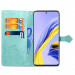 Кожаный чехол-книжка Art Case с визитницей для Samsung Galaxy A71 (Бирюзовый) в магазине vchehle.ua