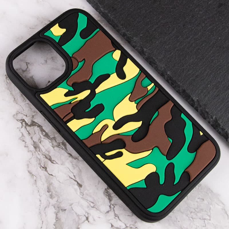 Фото Чехол TPU+PC Army Collection для Apple iPhone 13 Pro (6.1") (Зеленый) в магазине vchehle.ua