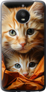 Чехол Котики 2 для Motorola Moto E4 Plus
