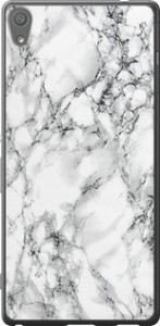Чехол Мрамор белый для Sony Xperia XA Ultra Dual F3212