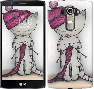 

Чохол Кішка рукодільниця на LG G4 H815 584248