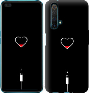 Чехол Подзарядка сердца для Realme X50